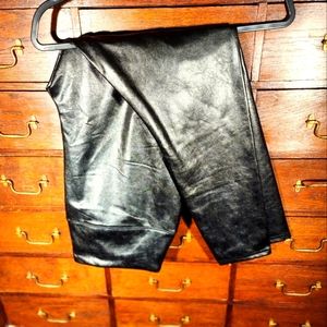 Nordstrom BP Faux Black Leather Pants Size 14